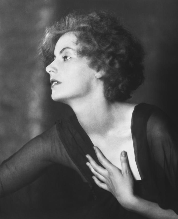 New York City Photograph - Greta Garbo Portrait by Underwood Archives   Arnold Genthe