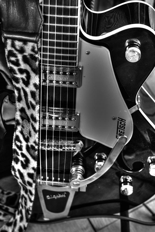 Gretsch Guitar Photograph by Valerie Cason