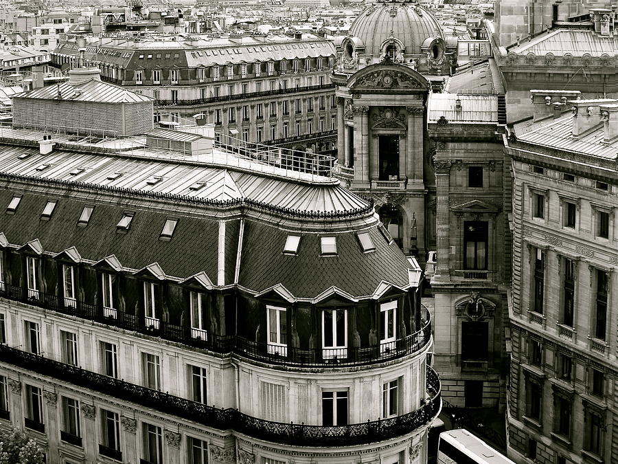 Grey Paris Photograph by Ira Shander