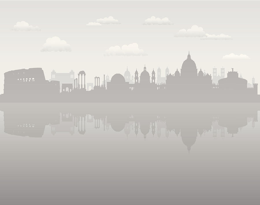Grey Rome Digital Art by Leontura Grey Rome Digital Art by Leontura