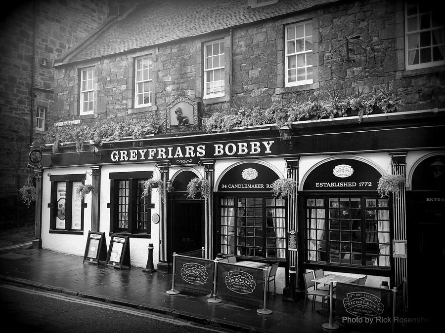 Greyfriars Bobby In Edinburgh Scotland  Photograph by Rick Rosenshein