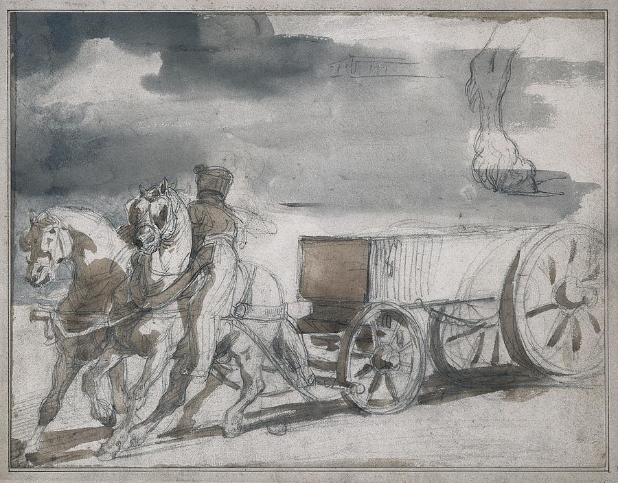 Horse Photograph - Gricault, Thodore 1791-1824. Munition by Everett