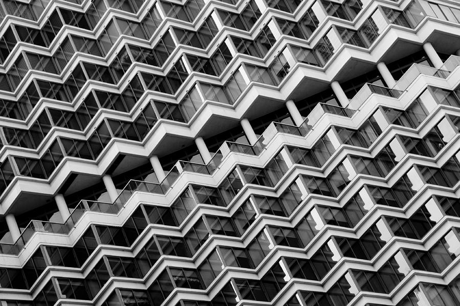 Grid Lines Photograph by Louis Dallara