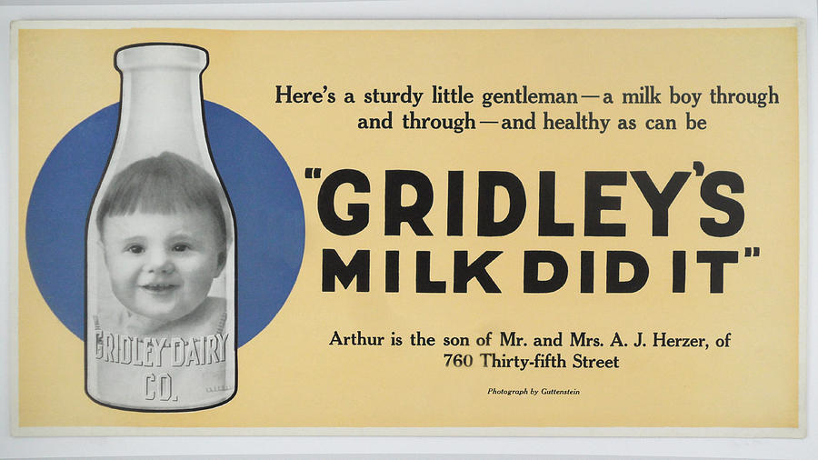 Gridleys Milk Digital Art by Woodson Savage