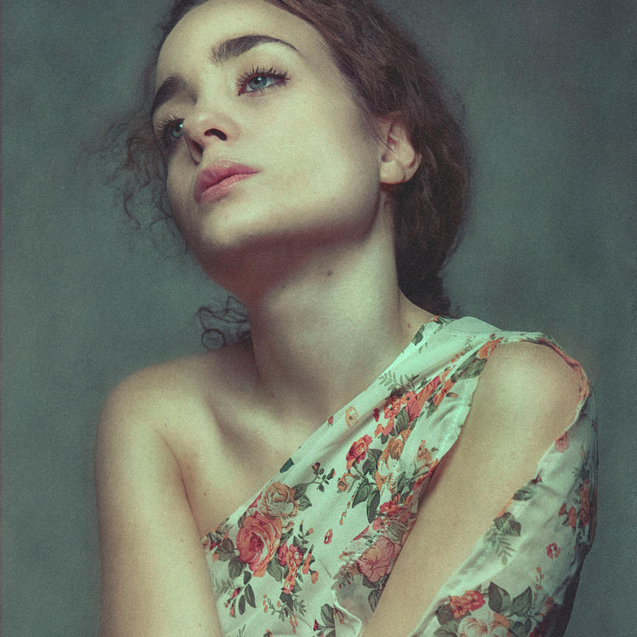 Portrait Photograph - Grieve by Antonella Renzulli Portrait Photograph - Grieve by Antonella Renzulli