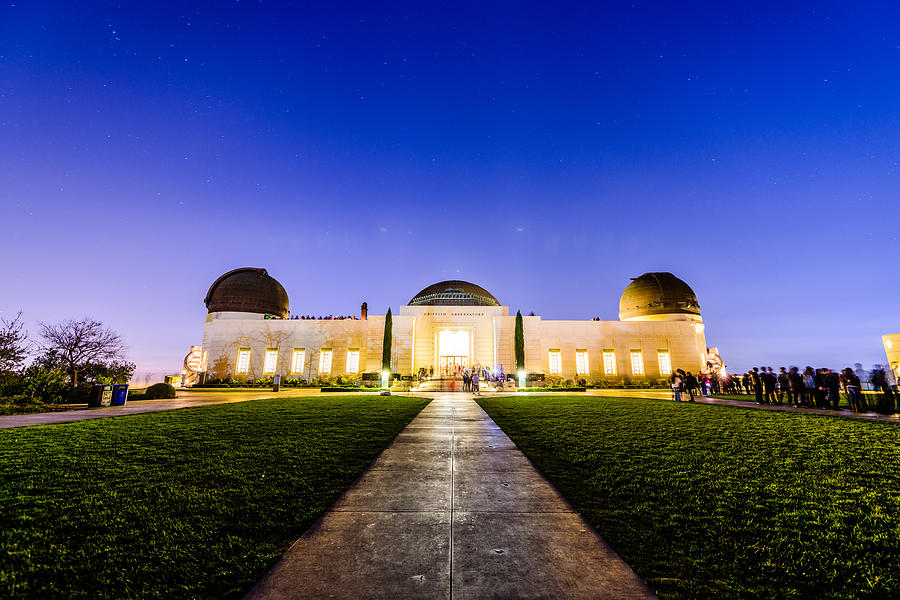 Griffith Observatory By Night 1 Photograph by Jason Chu