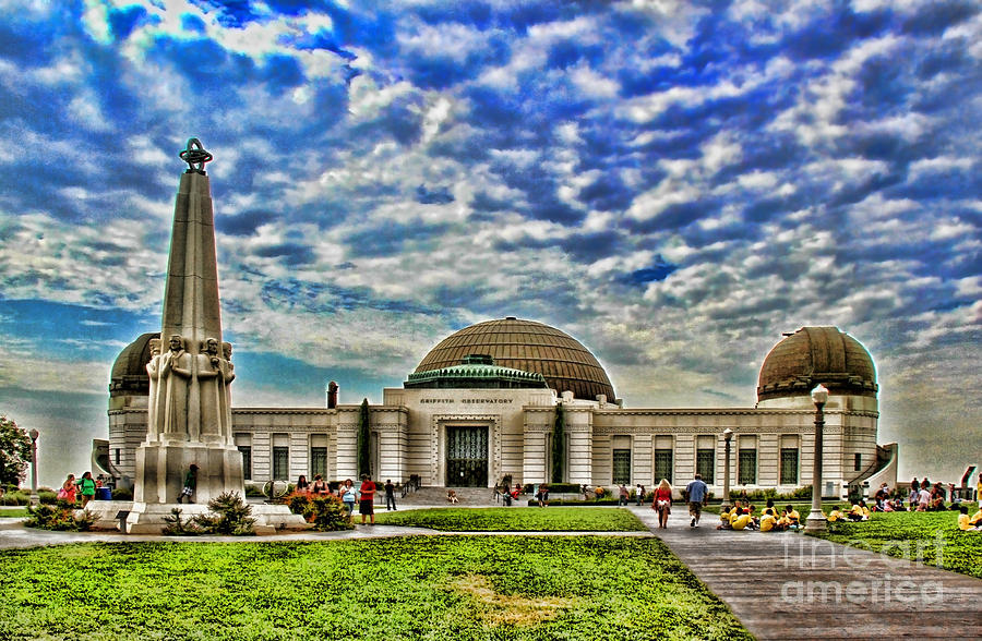Griffith Observatory Los Angeles by Diana Sainz Photograph by Diana Raquel Sainz
