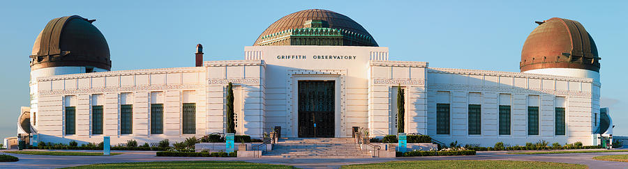 Griffith Observatory Los Angeles California panorama Photograph by Ram Vasudev