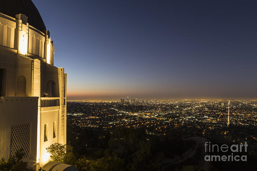 Griffith Park Observatory Dawn Photograph By Trekkerimages Photography   Griffith Park Observatory Dawn Trekkerimages Photography 