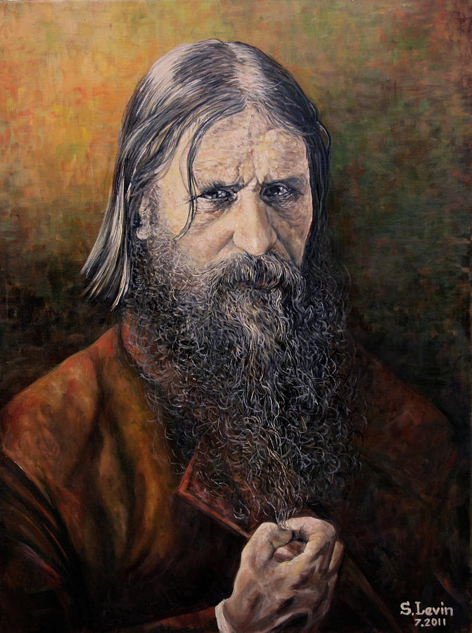 Grigori Rasputin Painting by Sergey Levin