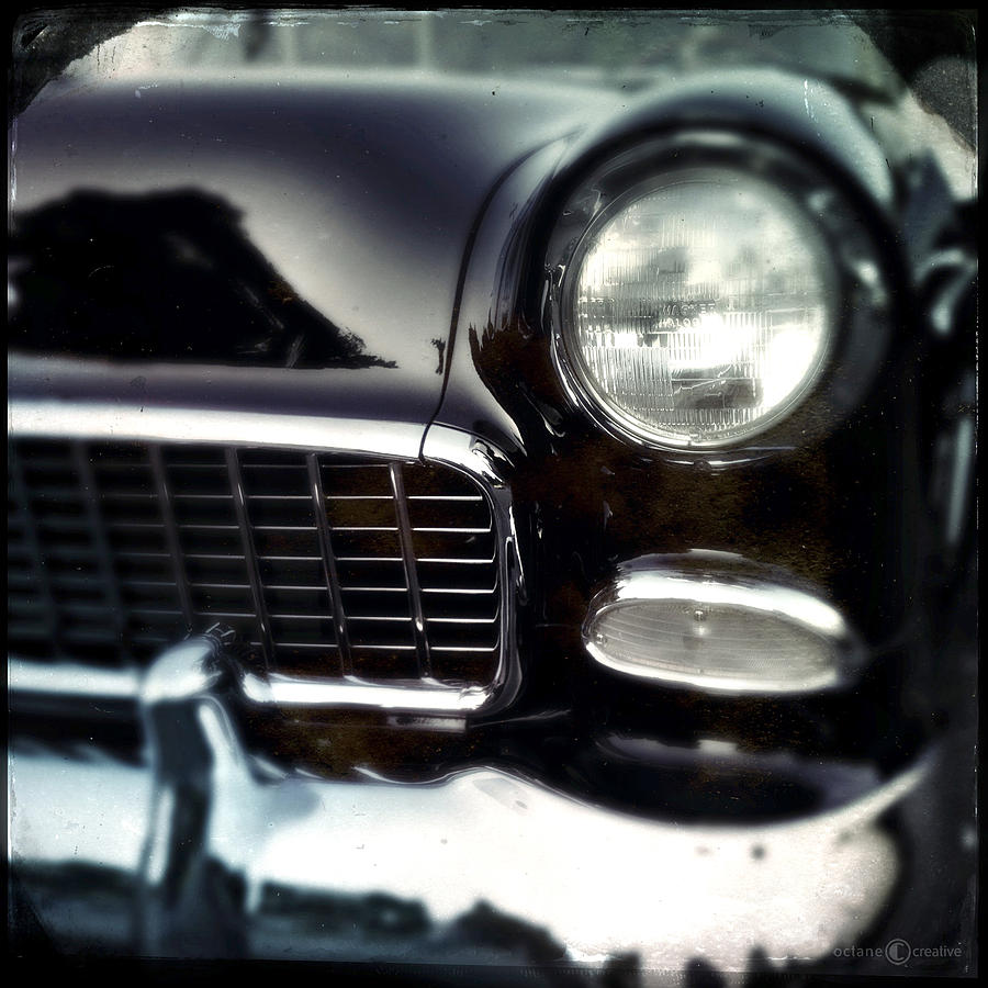 Grill Of A Classic Car Photograph by Tim Nyberg
