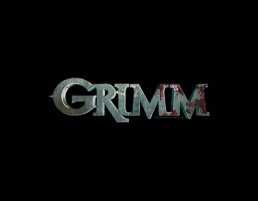 Grimm - Bloody Logo Digital Art by Brand A - Pixels