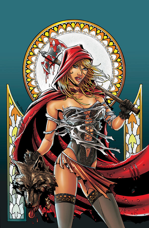Fantasy Digital Art - Grimm Fairy Tales 01 by Zenescope Entertainment