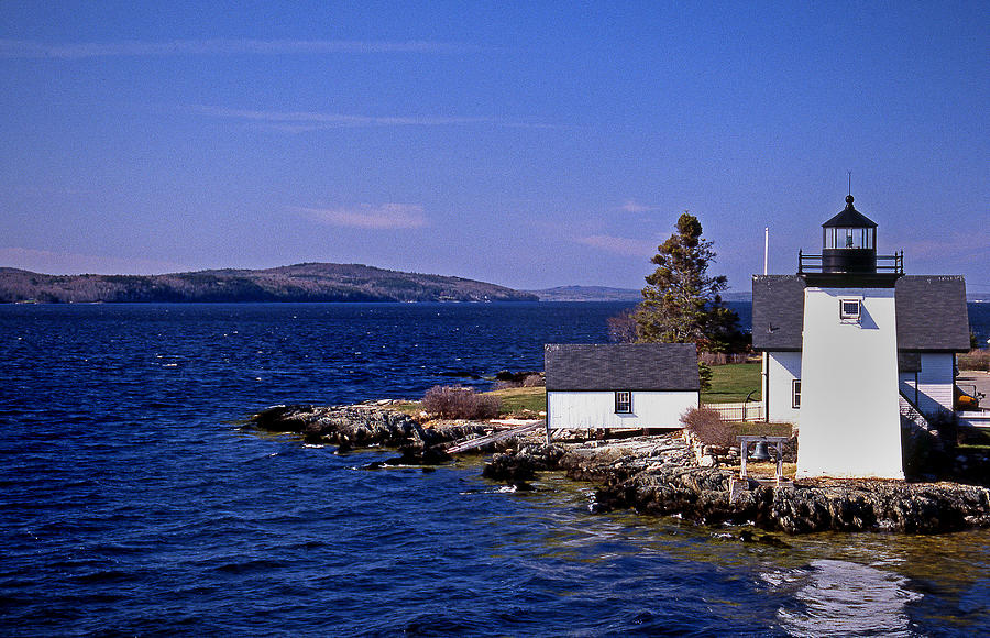 Grindel Point Lighthouse Photograph by Skip Willits