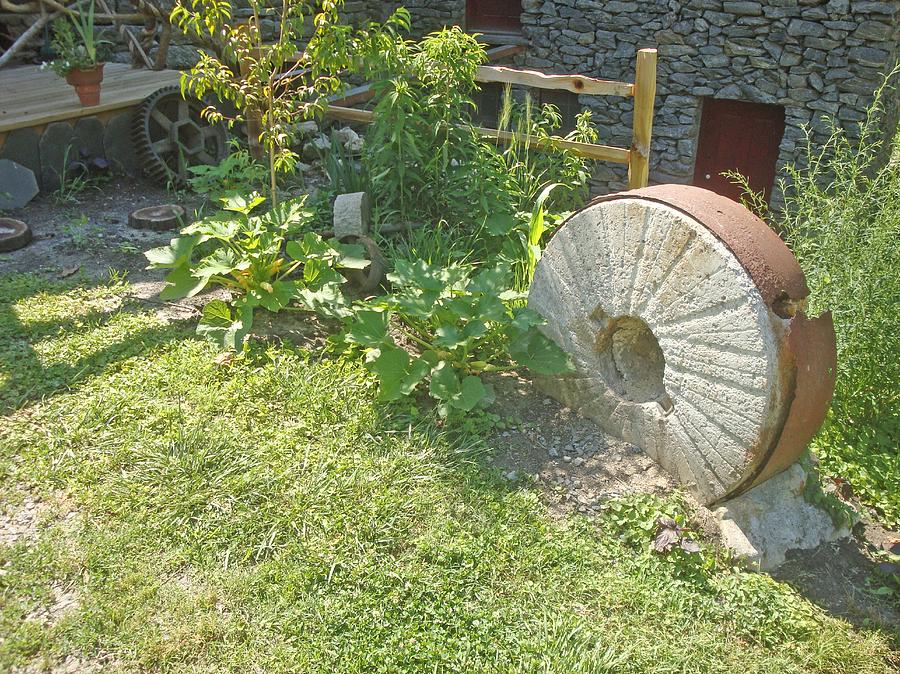 Landscape Photograph - Grinding Stone by Bill TALICH