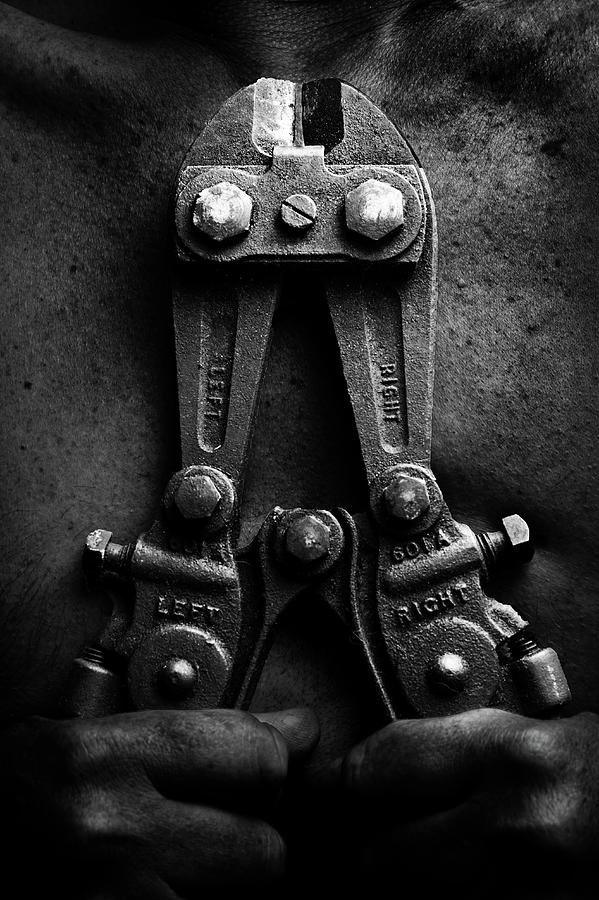Grip Metal Cutters Photograph by All Images Copyright And Created By Maxblack
