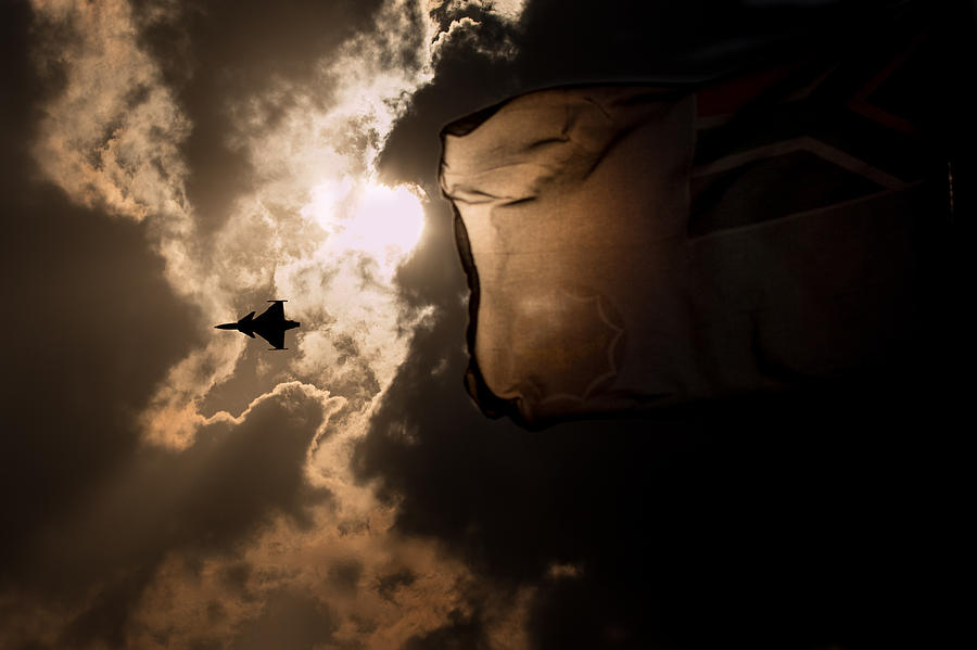 Gripen Flag Photograph by Paul Job