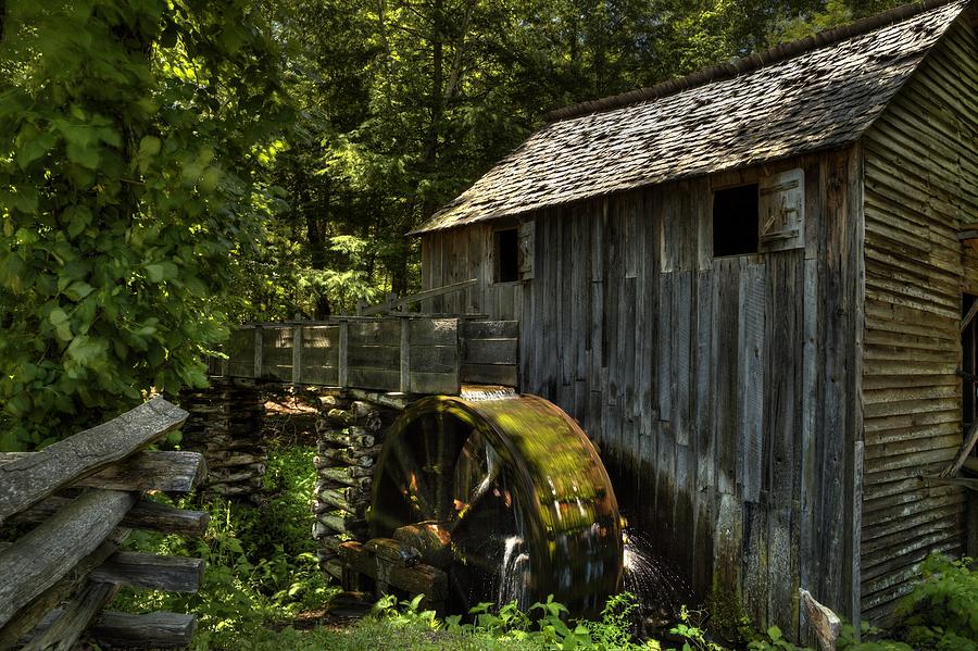 Grist Mill Photograph by Coby Cooper