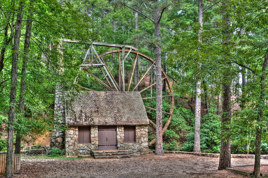 Grist Mill Photograph by Gerald Adams