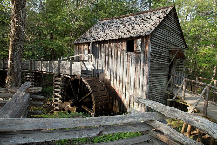 Grist Mill Photograph by Jim West - Fine Art America