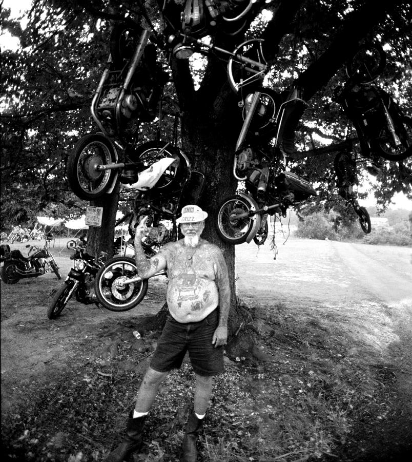 Motorcycle Photograph - GRIZZ Tree by Doug Barber