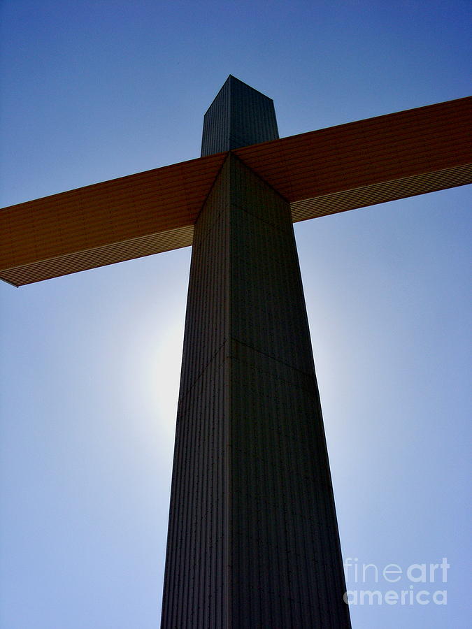 Groom Texas Cross III Photograph by Marilyn Smith