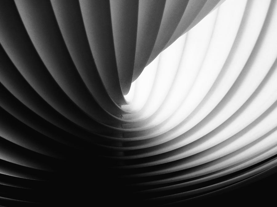 Groovy Abstract 4 BW Photograph by Newel Hunter