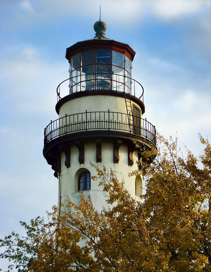 Grosse Point Lighthouse Photograph by Phyllis Taylor