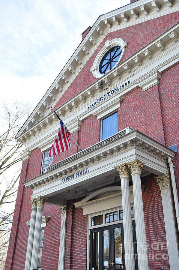 Groton MA Town Hall Photograph by Staci Bigelow - Fine Art America