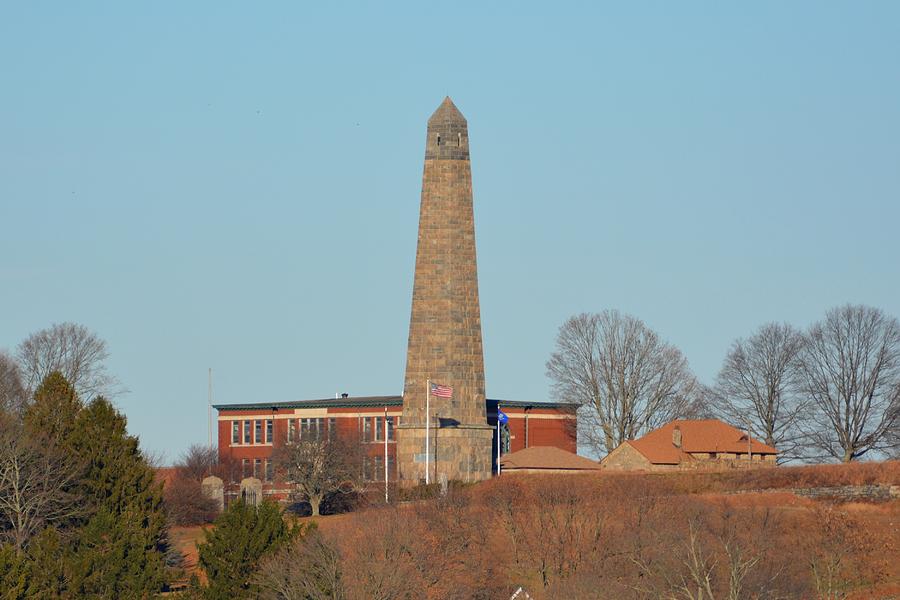 Groton Monument Photograph by Keith Stokes