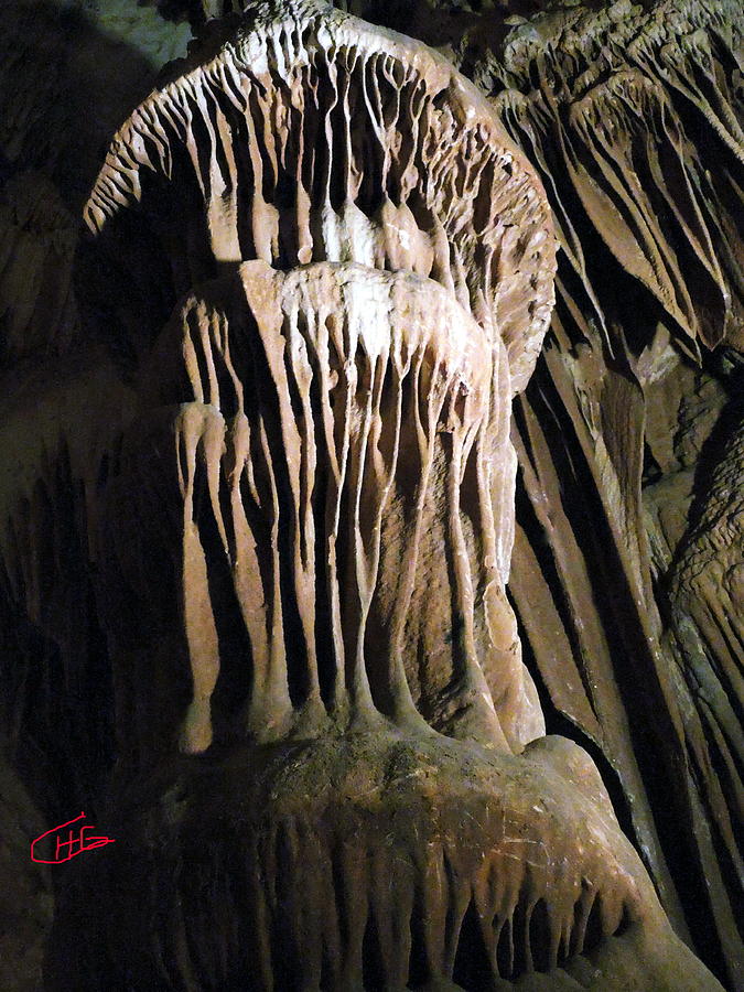 Nature Photograph - Grotte Magdaleine South France by Colette V Hera Guggenheim