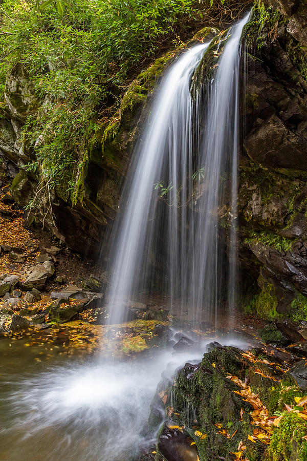 Grotto Falls Great Smoky Mountains Photograph by Pierre Leclerc Photography