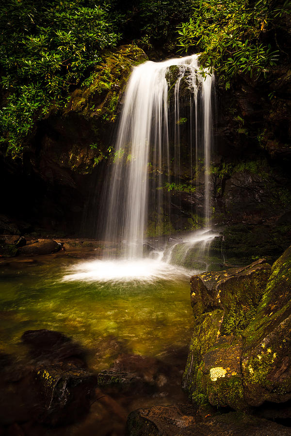 Grotto Falls Photograph by Keith Allen