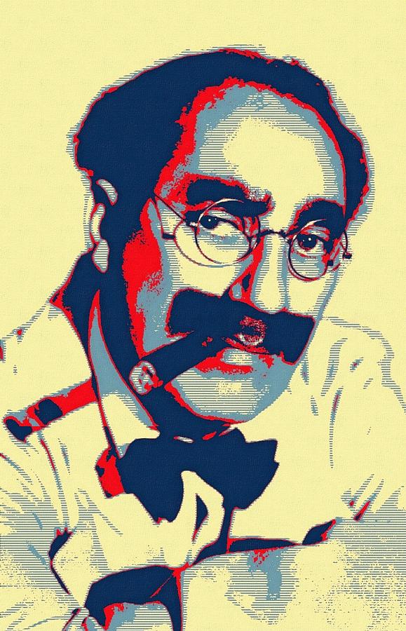 Groucho Marx Photograph by Art Cinema Gallery - Fine Art America