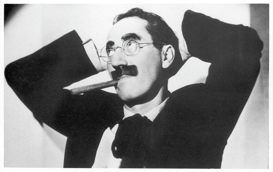 Groucho Photograph - Groucho Marx (julius Marx)  American by Mary Evans Picture Library