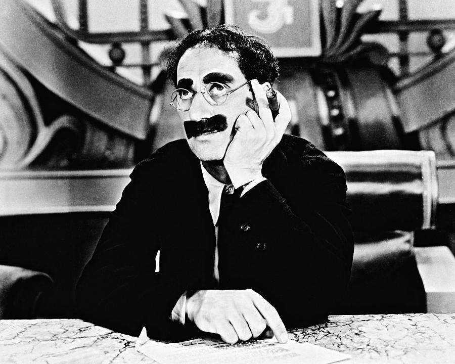 Groucho Marx Photograph - Groucho Marx by Silver Screen