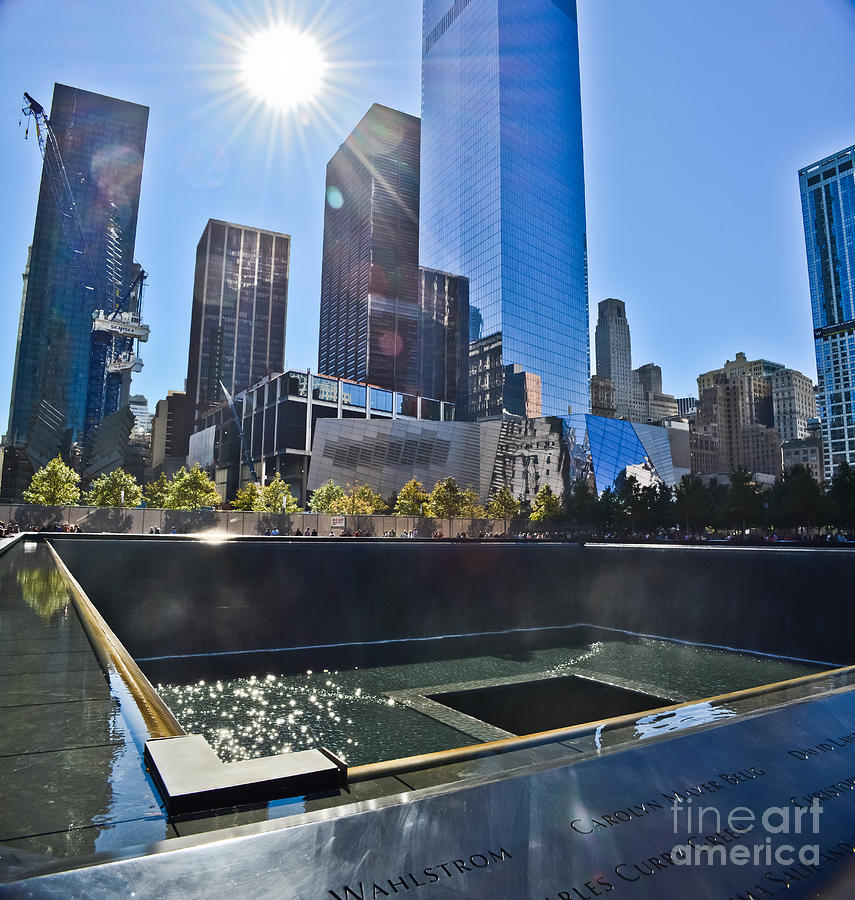 New York City Photograph - Ground Zero  by Rebekah Wilson