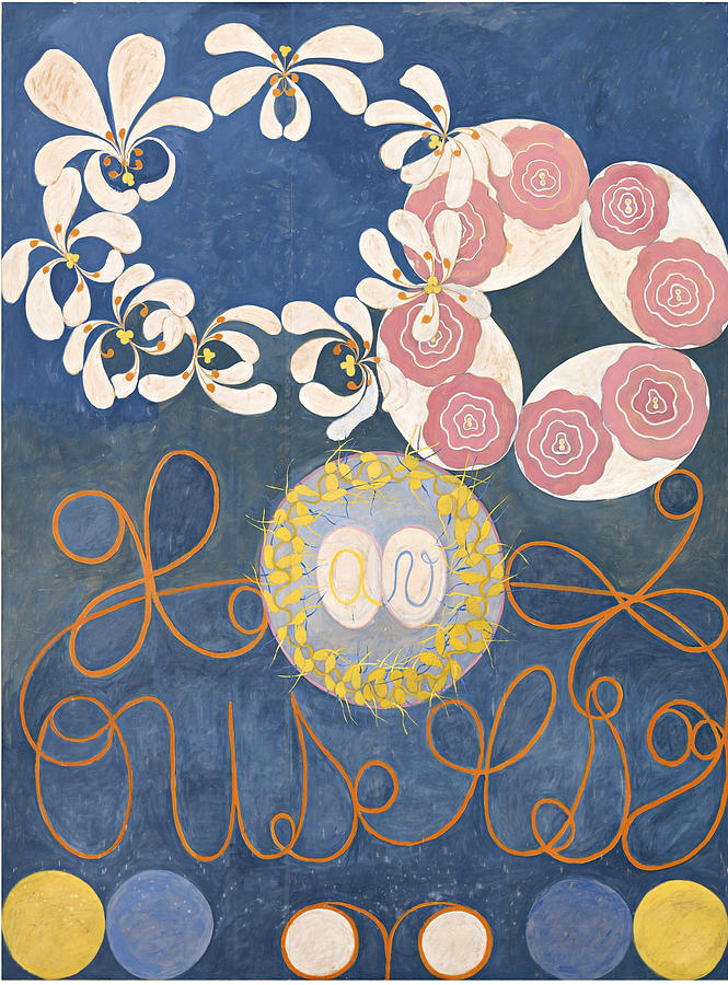 Group 4 No 1 Childhood Painting by Hilma af Klint