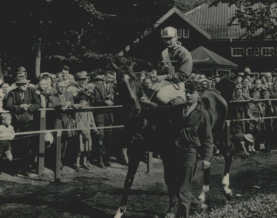 Group Captain Townsend Goes Riding... In Denmark... He Comes In Sixth