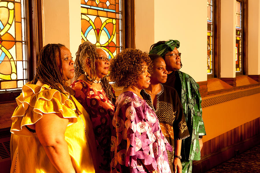 Group of African woman performers Photograph by Kyle Lee