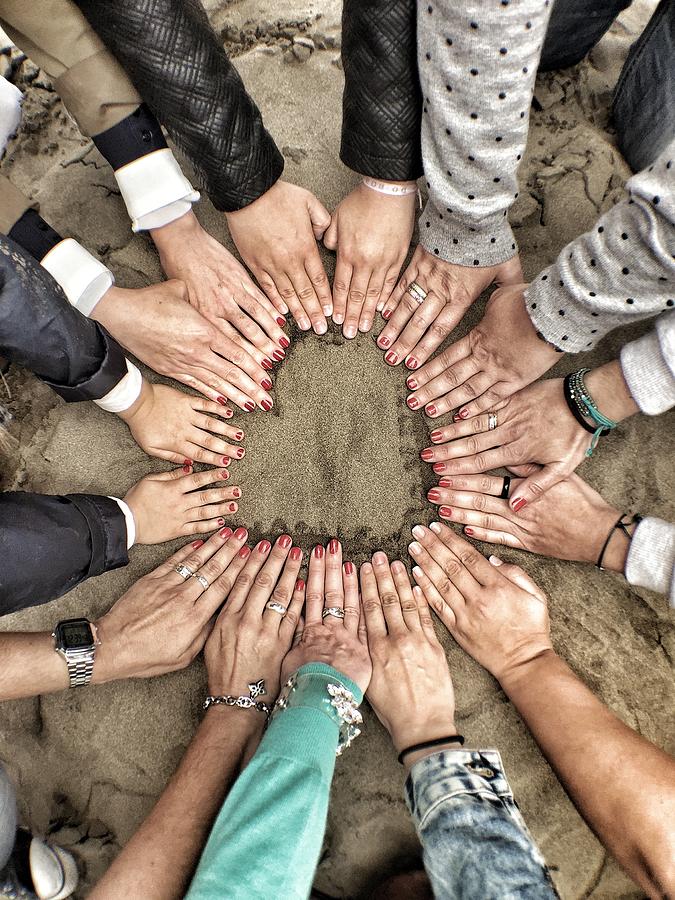 Group Of Friends Making Heart Shape Photograph by Julen Garces Carro / Eyeem Group Of Friends Making Heart Shape Photograph by Julen Garces Carro / Eyeem