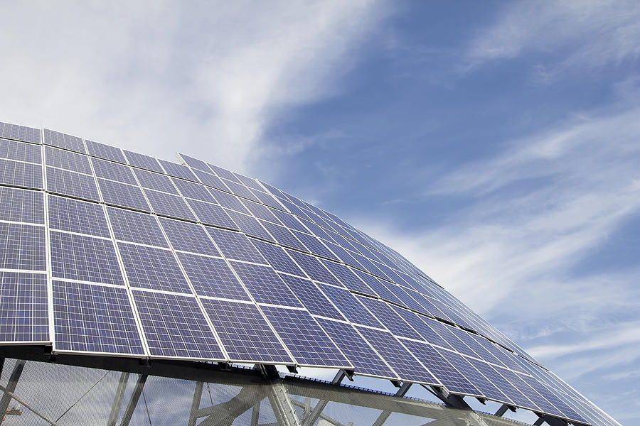 Group of Solar Panel Modules Photograph by Jit Lim - Fine Art America