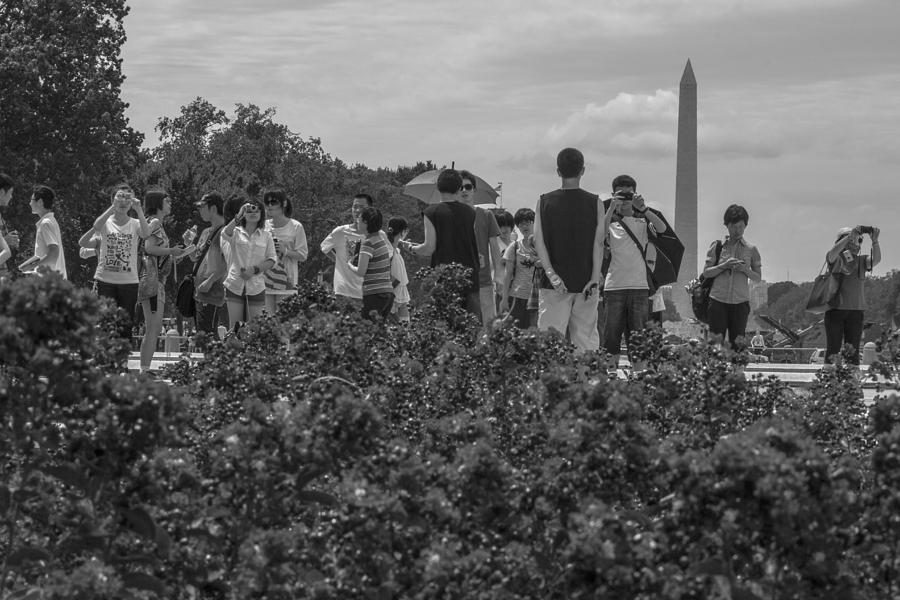Group Photo in D.C.  Photograph by John McGraw