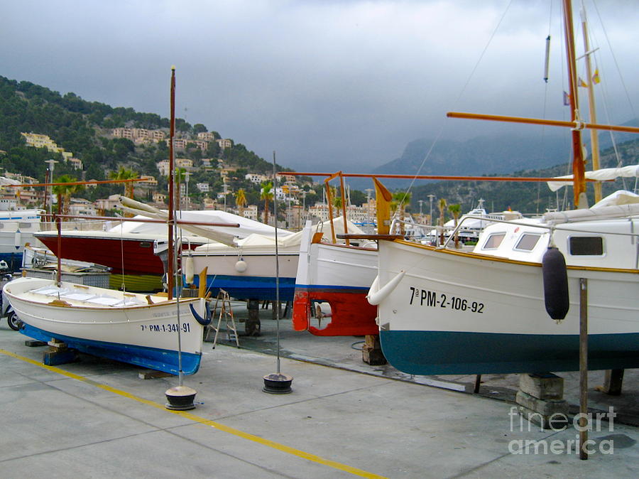 Grouping of Boats Photograph by Suzanne Oesterling