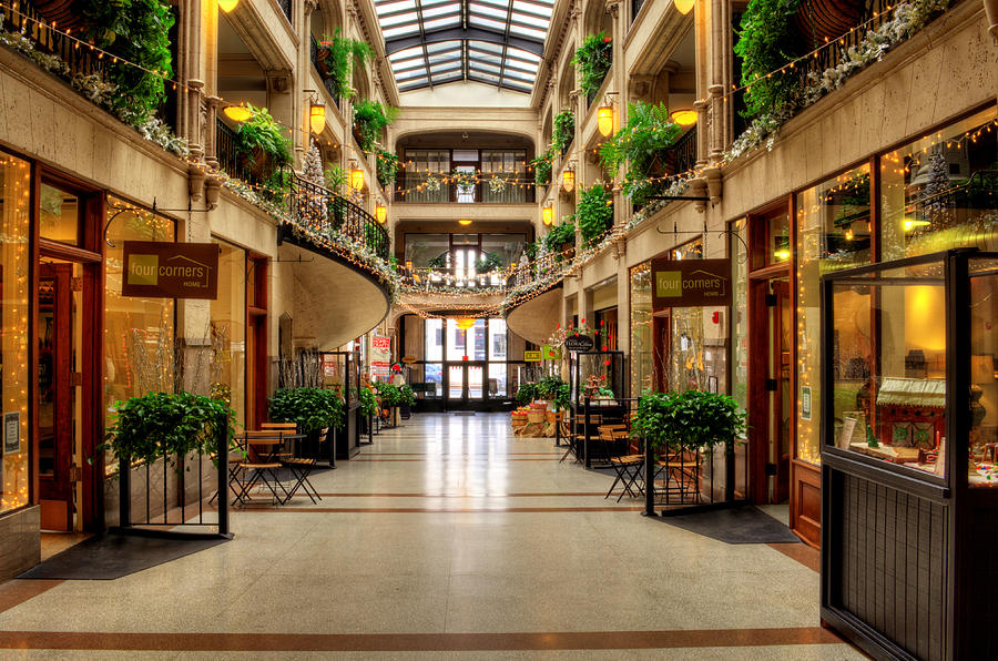 Grove Arcade Asheville NC Photograph by Greg and Chrystal Mimbs