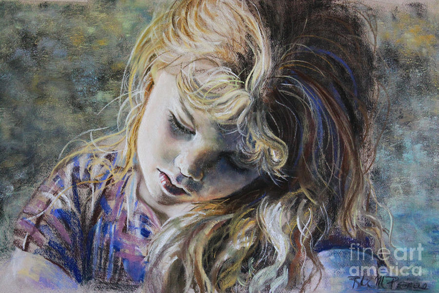 Grumbacher Girl Pastel by Robin Pedrero