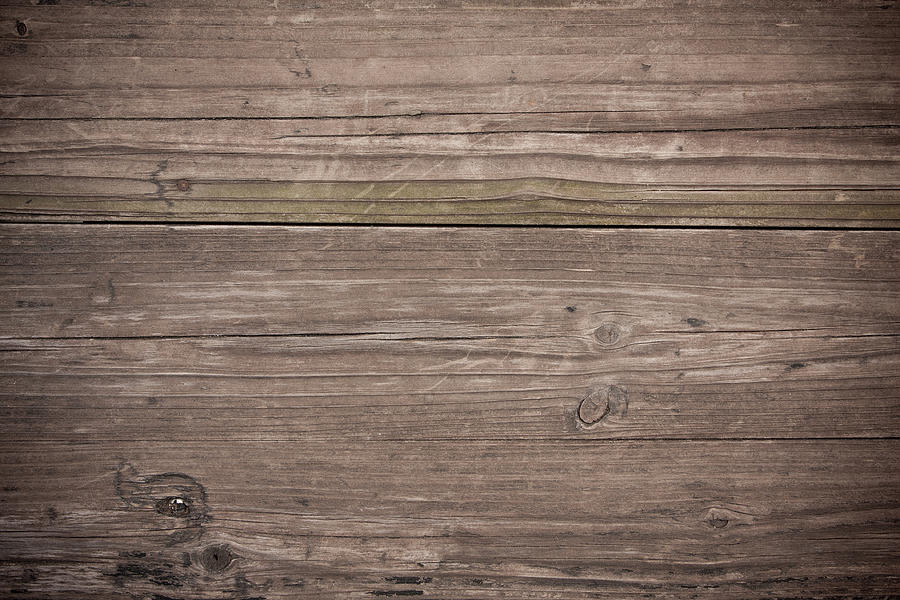 Grunge Wood Textured Background Photograph by Hudiemm