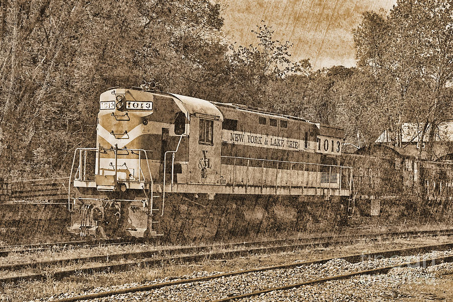 Grungy Locomotive Photograph by Jim Lepard