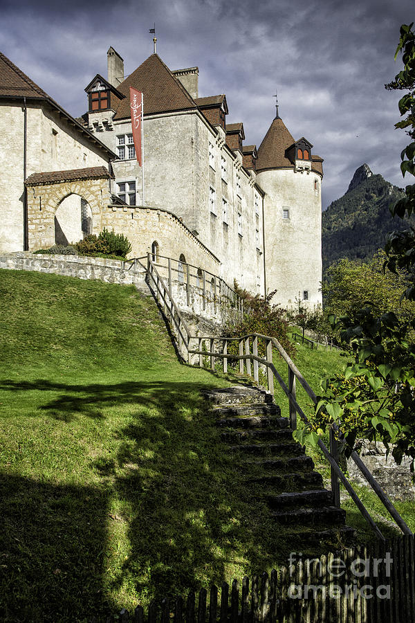 Gruyeres Castle Photograph by Timothy Hacker