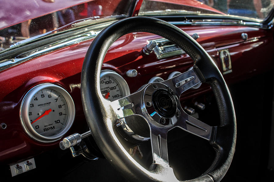 GT Steering Wheel Photograph by Toma Caul